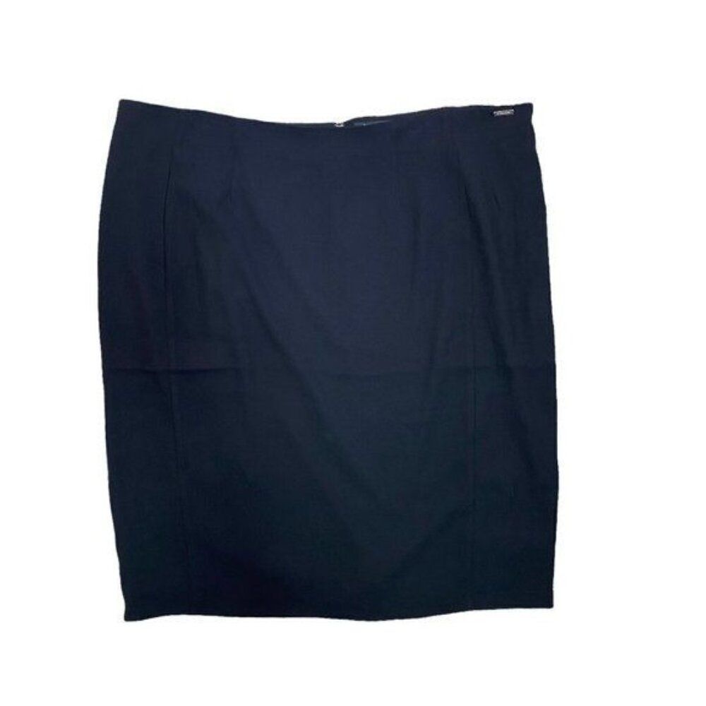Tahari Skirt Plus Size 2X Black